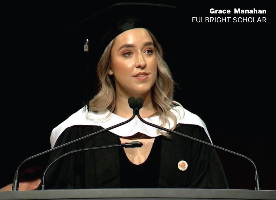 Grace Manahan, Fulbright Scholar