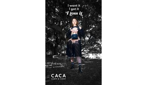Liz Roesler, CACA Fashion Poster, 2020 