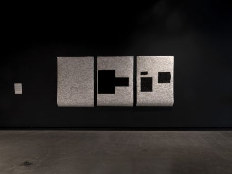 ‘Alana Hunt: Surveilling a Crime Scene (and other examinations) installation view, Griffith University Art Museum, Brisbane. May 2025. Photo: Carl Warner