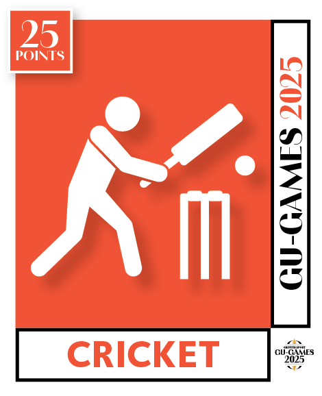 GU Games Cricket - Front