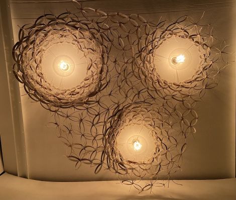 Jessica Dullisear, Sustainable Light Instillation II, 2020