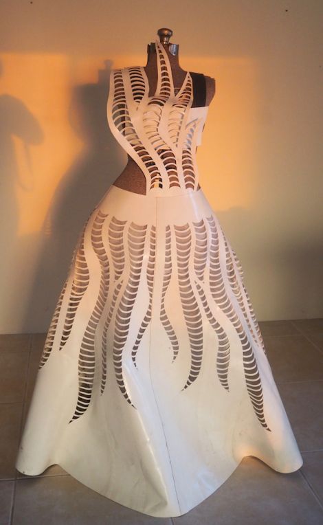 Jessica Dullisear, Sustainable Gown, 2018