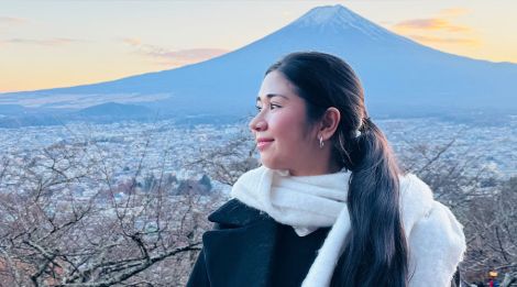 Griffith Asia Business Internship participant in Japan