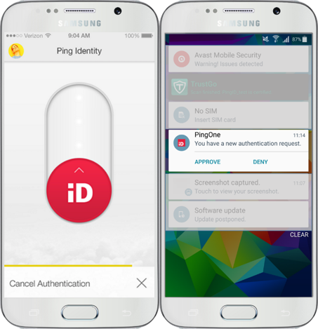 Authentication notification