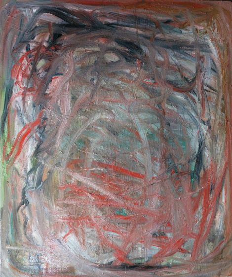 Branka Sinobad, Becomng 2020, oil on canvas, 183cm x 152cm