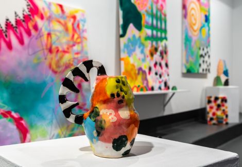 Sunday Jemmott, Clarity Jug (detail) from ‘Time and Time Again’ installation, 2020