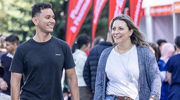 Students at the Gold Coast Open Day