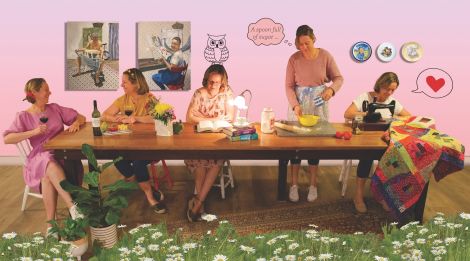 Suzanne Breeze, “Happy Days”, 2020, Digital Print, 117 x 65 cms