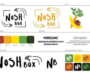 Nosh Box Branding