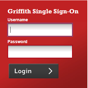 Griffith single sign on