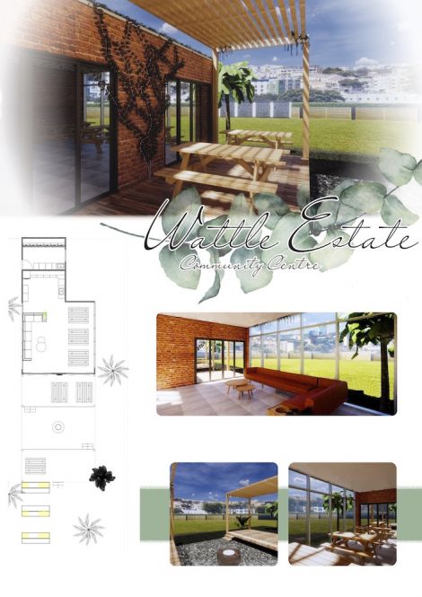 Cyanne Tomassini, Wattle Estate - Community Centre, 2020