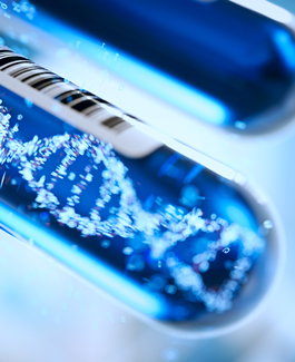 DNA forming inside a test tube