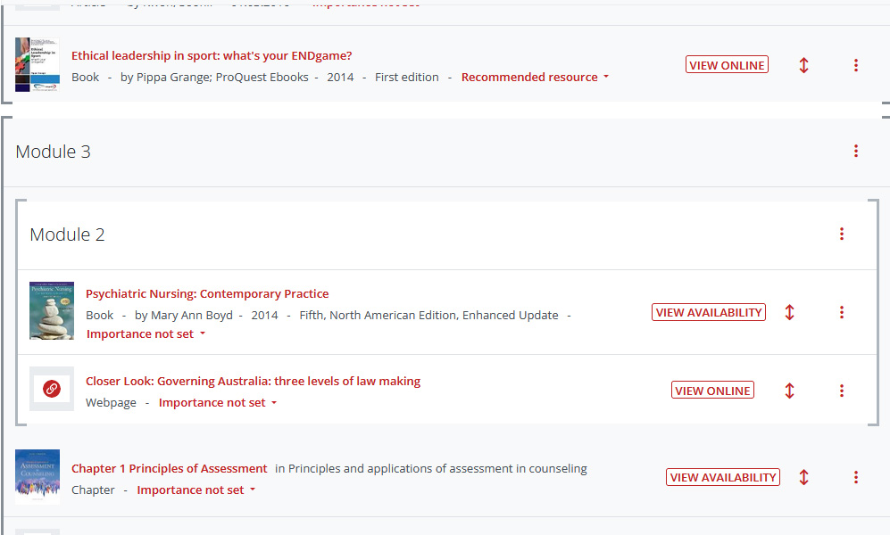 Moved section example