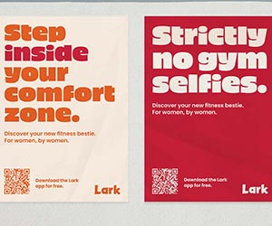 Lark app teaser posters