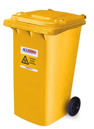 Medical waste bin