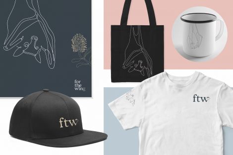 Glenda Grace R. Lapid, For the Wing (Branded Merchandise), 2020, Digital mock-up, Software used, Adobe Illustrator and Adobe Photoshop, Variable dimensions