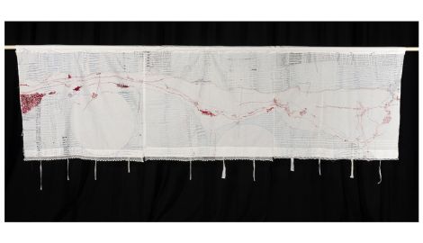 Claudia Mazzotta, <em>Stitching the Unseen, panel 1,</em> 2021