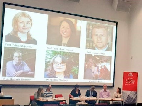 Academics at a workshop