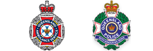 Queensland Emergency Services logos