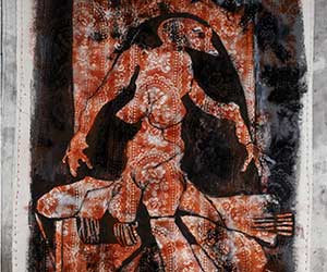 Seated Nude with Arms Outstretched (after Matisse)