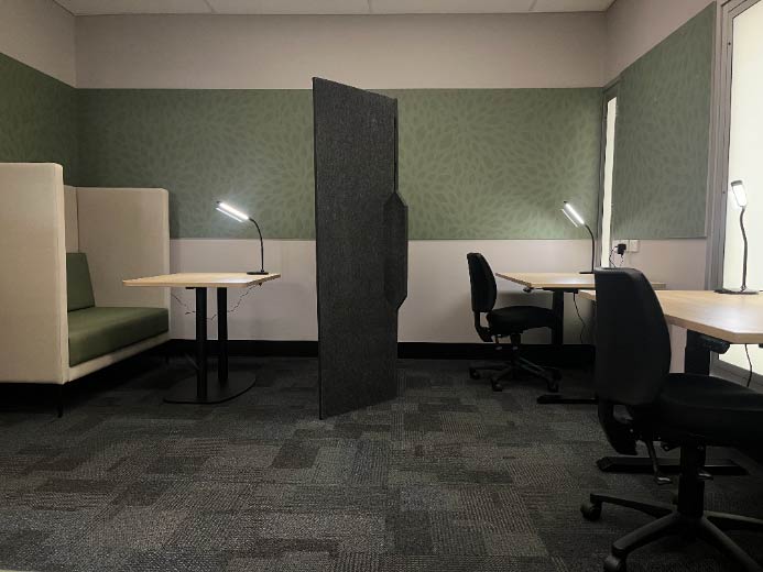 Logan sensory space (L03 room 2.32E)