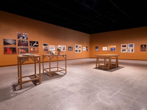 'Tim Page: The very edge of the brightest light', installation view, Griffith University Art Museum, 2026. Photo: Carl Warner