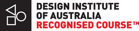 Design Institute of Australia Recognised Course logo