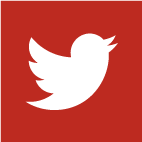 red twitter icon