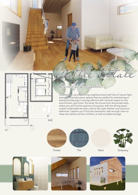 Cyanne Tomassini, Wattle Estate - Family Bungalow, 2020