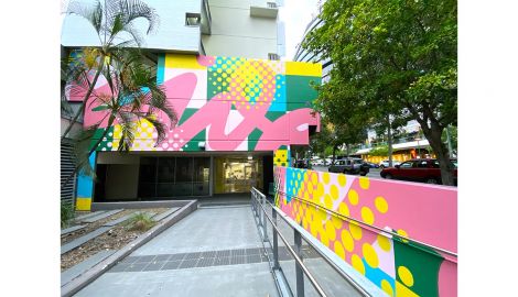 Grace Bailey, <em>Liveworm Mural</em>, 2021