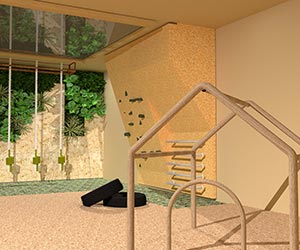 Grind Fitness Kids Gym - Inclusive design