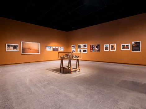 'Tim Page: The very edge of the brightest light', installation view, Griffith University Art Museum, 2026. Photo: Carl Warner