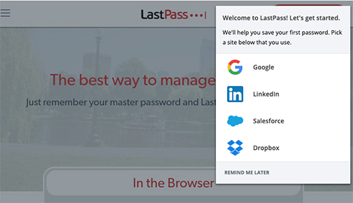 Welcome to LastPass