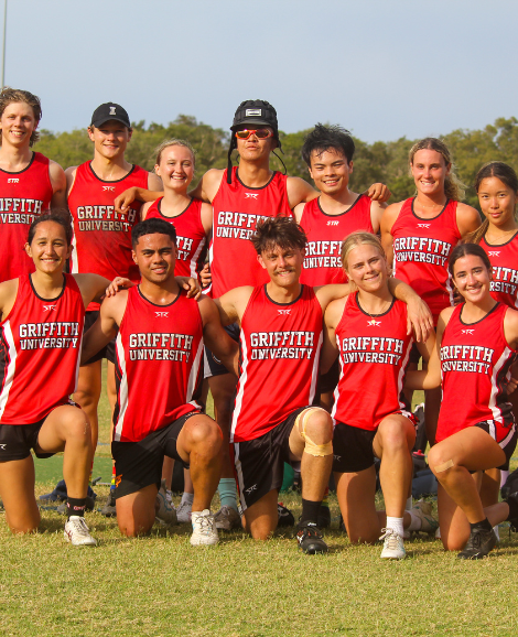 group of students at unisport nationals