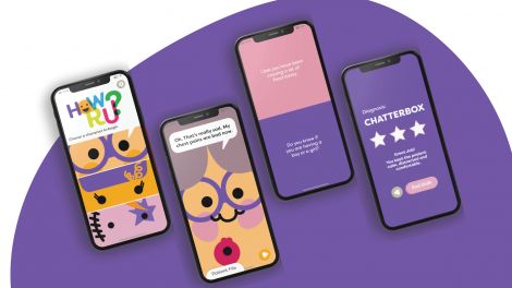 Chloe Youngman, How R U?, App Design, 2020