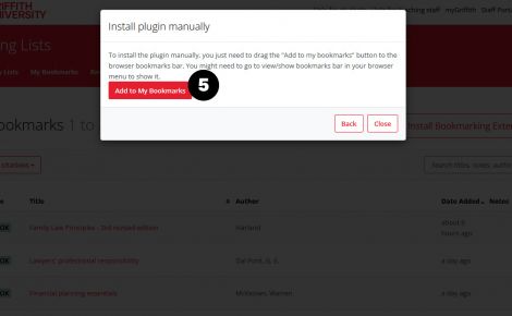 Drag the bookmarklet button