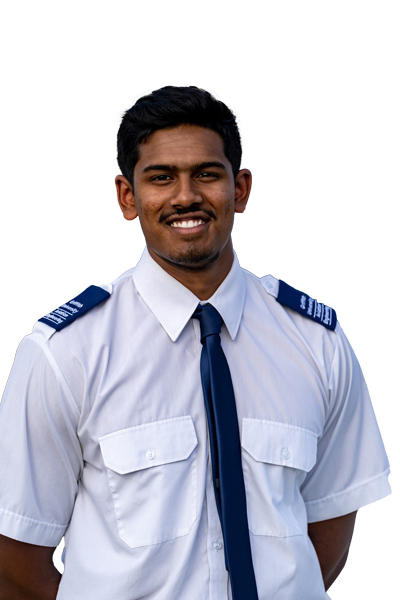 Aidan Correa Griffith graduate