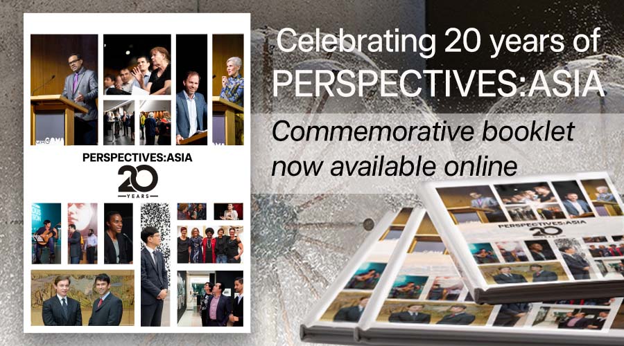 Perspectives:Asia 20 year commemorative booklet cover