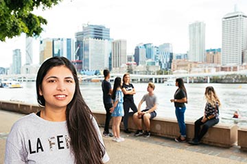 Student at South Bank