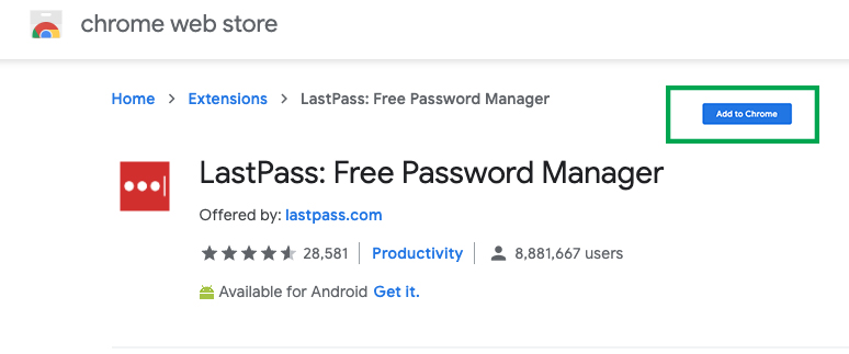 Add extension to browser