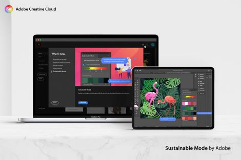 Samantha Pereira, Introducing the Sustainable Mode, an updated feature by Adobe Creative Cloud (CC) consisting of in-app alerts and energy aware color options