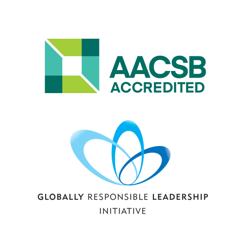 AACSB and GRLI logos