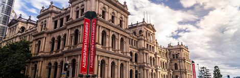 Treasury Building in Brisbane
