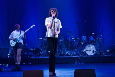 Students performing