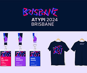 Concept Finalist for ATypI (Association Typographique Internationale) Brisbane 2024
