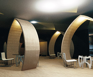 Student apartment designed to relief the loneliness of international students