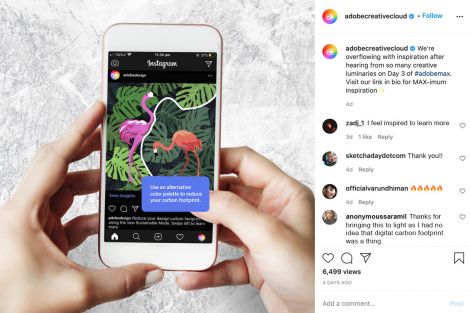 Samantha Pereira, The Color Sustainability tool gives designers real-time indication of their design carbon footprint