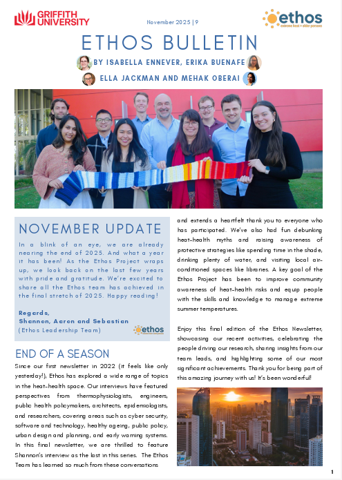 photo of first page of the Nov 2025 newsletter