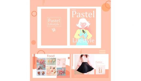 Natalie Pople, The Pastel Lifestyle, 2020