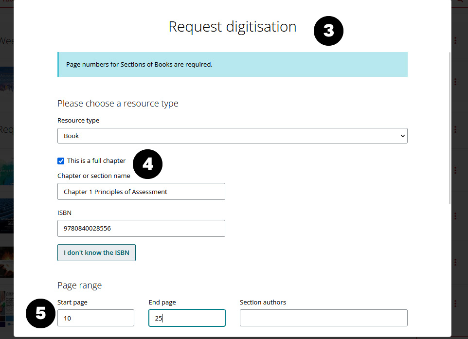 Complete form details